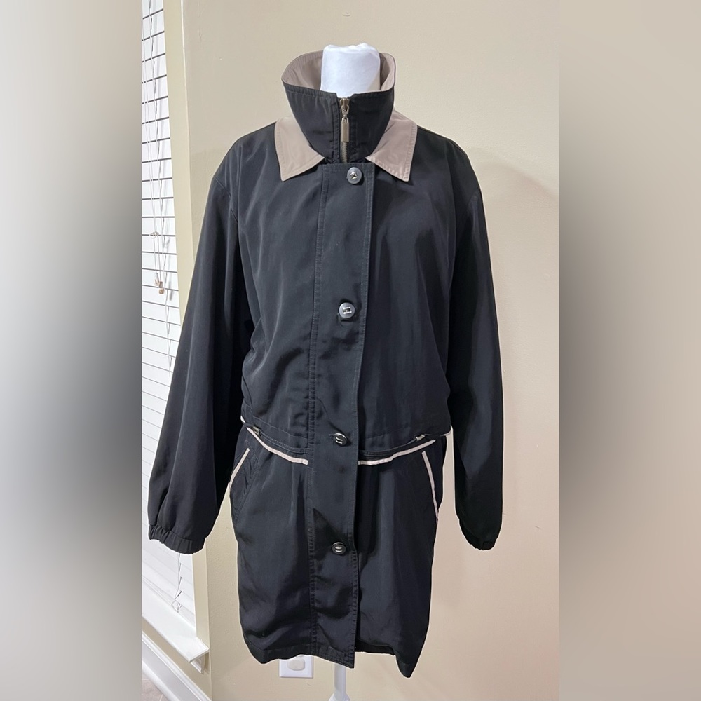 Hudson Place Zipper/Button Down Front
Closure Removable Lining Womens
Coat